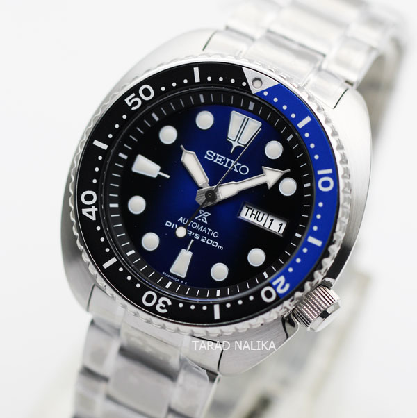 นาฬิกา SEIKO Prospex Turtle DIVER\'s 200 เมตร SRPF15K1 Blue-Black Dial