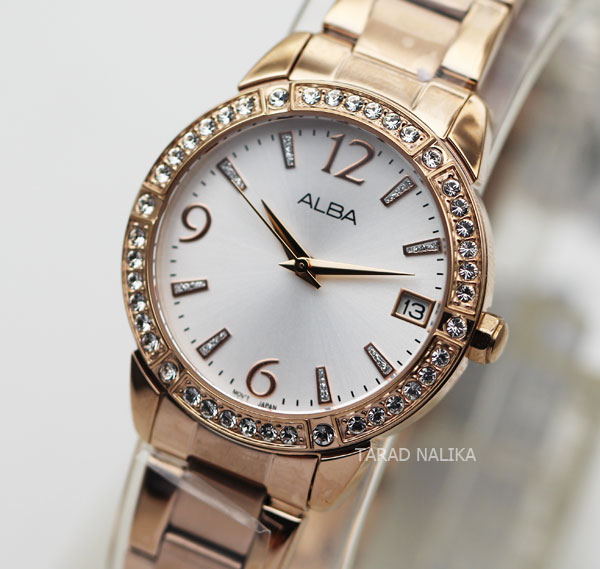 นาฬิกา ALBA modern ladies AG8492X1 pinkgold