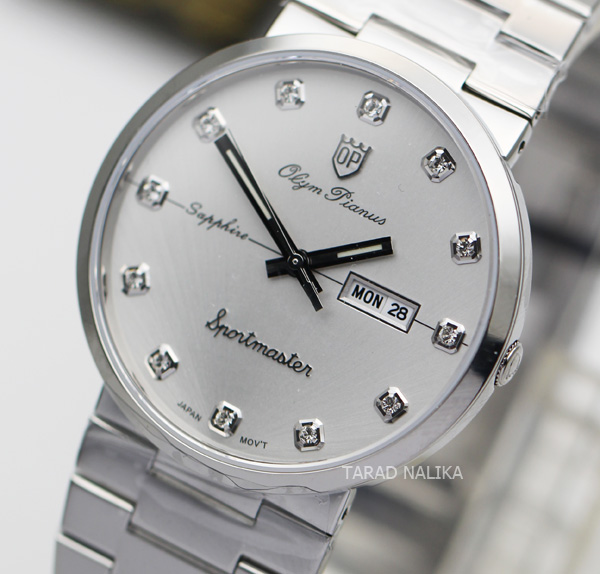 นาฬิกา Olym pianus sportmaster ควอทซ์ sapphire 890-09M-406E