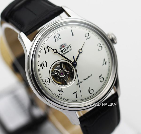นาฬิกา Orient Automatic Semi skeleton  สายหนัง ORRA-AG0014S 1