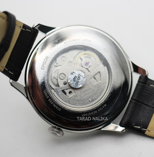 นาฬิกา Orient Automatic Semi skeleton  สายหนัง ORRA-AG0014S 2