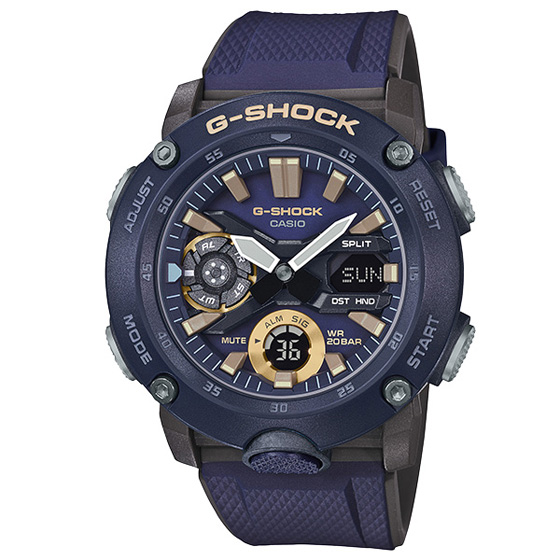 นาฬิกา CASIO G-Shock Carbon Core Guard GA-2000-2ADR (ประกัน CMG)