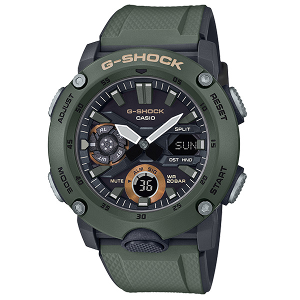 นาฬิกา CASIO G-Shock Carbon Core Guard GA-2000-3ADR (ประกัน CMG)