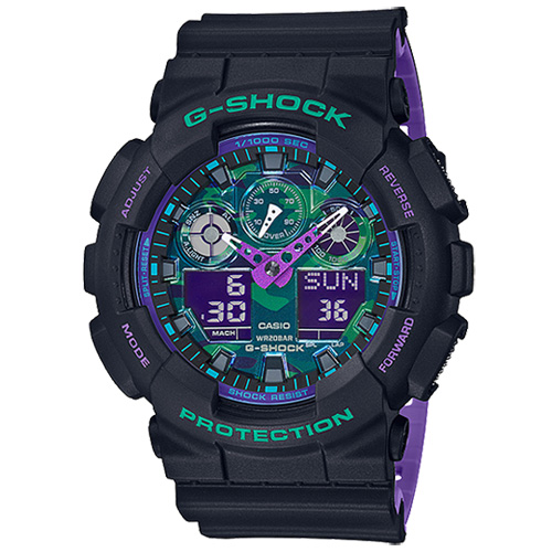 นาฬิกา CASIO G-shock GA-100BL-1ADR  (ประกัน CMG)