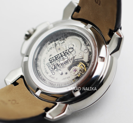 นาฬิกา SEIKO Premier Semi skeleton Automatic  SSA399J1 2