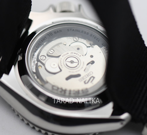 นาฬิกา SEIKO 5 Sports New Automatic SRPD55K3 (ฺ์Black) สายผ้า 2