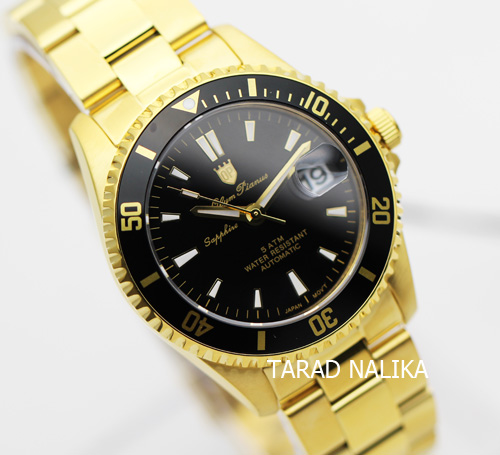 นาฬิกา Olym pianus Automatic submariner sapphire 89983AM-434 เรือนทอง 1