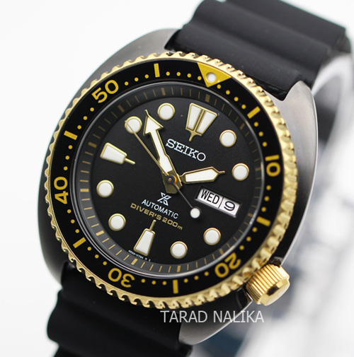 นาฬิกา SEIKO Turtle Black Gold SRPD46K1 Asia Special Edition