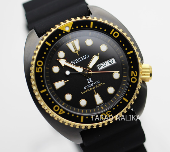 นาฬิกา SEIKO Turtle Black Gold SRPD46K1 Asia Special Edition 1