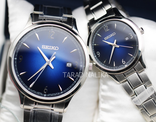 นาฬิกาคู่ชาย-หญิง seiko SGEH89P1 และ SXDG99P1