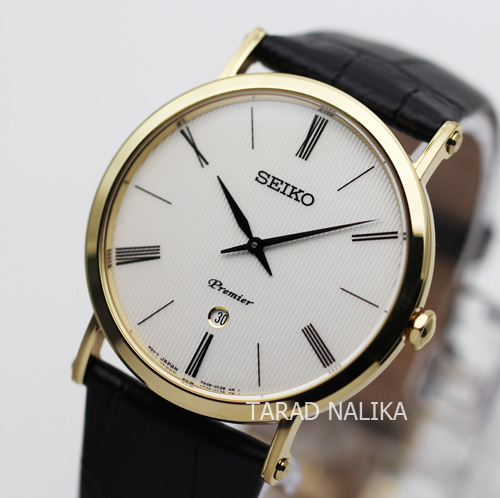 นาฬิกา SEIKO Premier Classic Watch SKP396P1 เรือนทอง