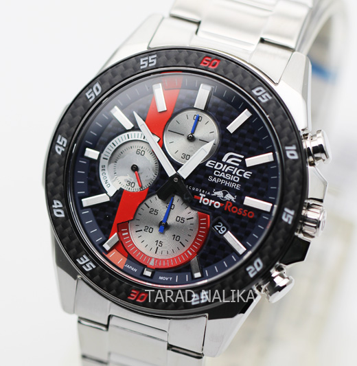 นาฬิกา CASIO Edifice Sapphire Scuderia Toro Rosso Limited Edition EFR-S567TR-2ADR (ประกัน cmg)