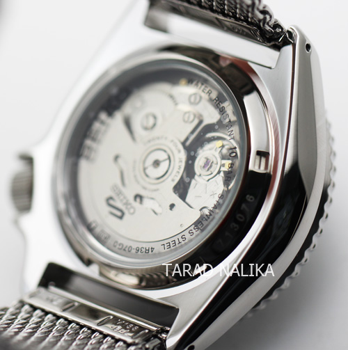 นาฬิกา SEIKO 5 Sports New Automatic SRPD73K1 (Black Dial) 2