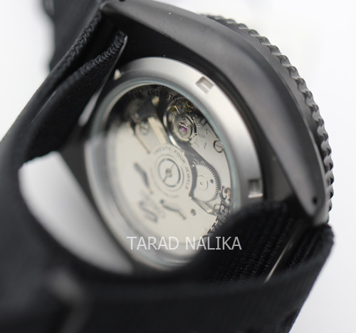 นาฬิกา SEIKO 5 Sports New Automatic SRPD83K1 (ฺBlackRed) สายผ้า 3