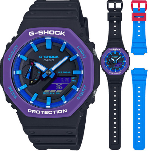 นาฬิกา CASIO G-Shock Carbon Core Guard GA-2100THS-1ADR (ประกัน CMG)