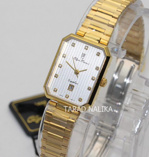 นาฬิกา Olym pianus sapphire lady 2485L-406E เรือนทอง