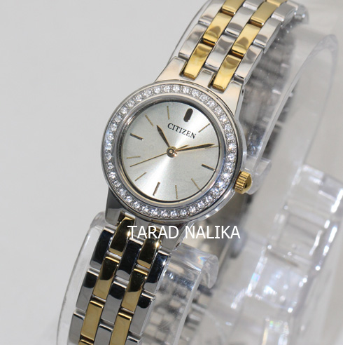 นาฬิกา Citizen crystal Lady EJ6104-51P สองกษัตริย์
