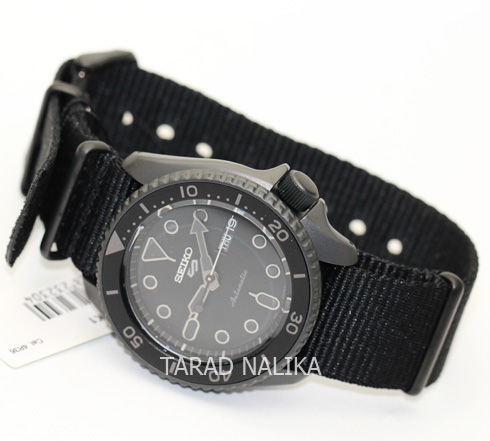นาฬิกา SEIKO 5 Sports New Automatic SRPD79K1 (Super Black) สายผ้า 2