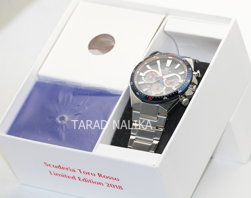นาฬิกา CASIO Edifice Solar Sapphire Scuderia Toro Rosso Limited Edition EFS-S520TR-2ADR (ประกัน cmg) 3