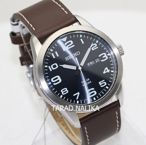 นาฬิกา SEIKO Solar SPORT Gent SNE475P1 สายหนัง 1