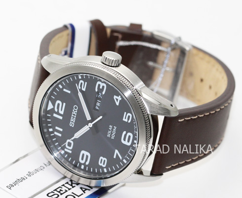 นาฬิกา SEIKO Solar SPORT Gent SNE475P1 สายหนัง 3