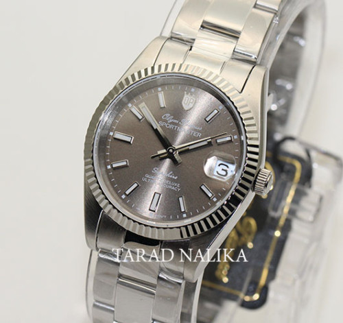 นาฬิกา Olym pianus lady sapphire sportmaster 31 มม. 89345L-616 หน้าปัดเทา
