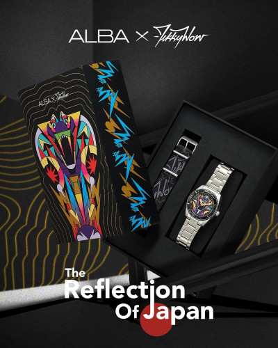 นาฬิกา​ ALBA​x​Tikkywow​ Limited​ Edition​ 800​ เรือน AL4807X1​ THE​ KING​ KOBURA​ 3