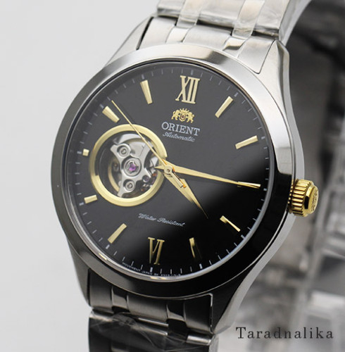 นาฬิกา Orient Automatic Semi skeleton สายสแตนเลส ORAG03002B