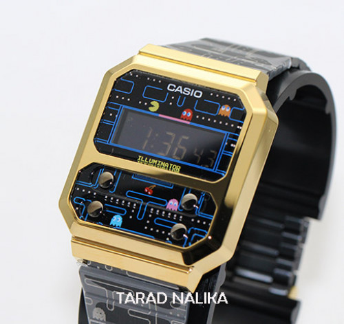 นาฬิกา Casio x PACMAN Callaboration model A100WEPC-1BDR  Limited Edition