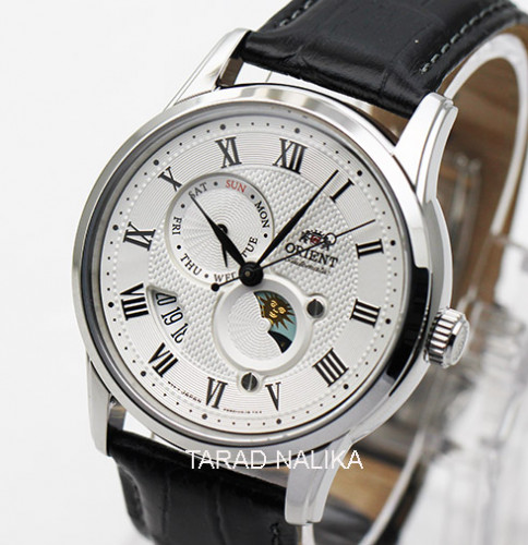 นาฬิกา Orient Sun-Moon Automatic Classic Sapphire สายหนัง ORRA-AK0008S
