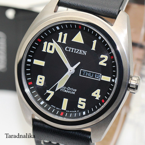 นาฬิกา CITIZEN Eco-Drive Gent Titanium Sapphire BM8560-29E