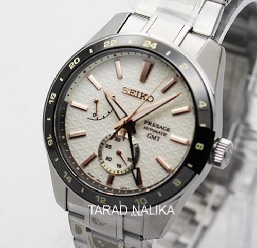 นาฬิกา SEIKO Presage Sharp Edged Series GMT Asia Limited Edition SPB273J1
