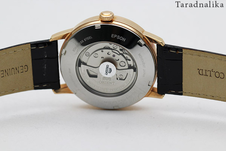 นาฬิกา Orient Automatic Semi skeleton สายหนัง ORAG02002W 2
