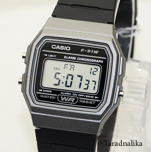 นาฬิกา CASIO digital F-91WM-1BDF