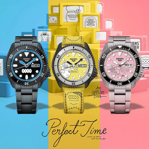 Seiko 5 Sports x MillionsMonster Limited Edition ชุด 3 เรือน SRPL65K1,SRPL67K1,SRPL69K1