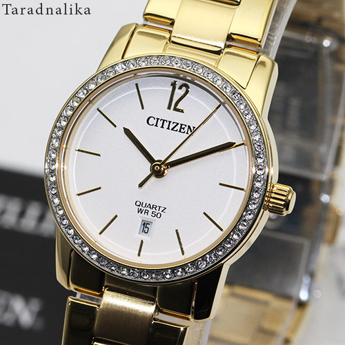 นาฬิกา CITIZEN Crystal lady ควอทซ์ EU6032-85A