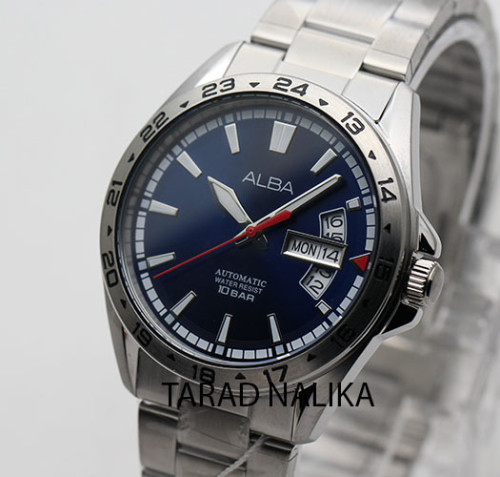 นาฬิกา ALBA Active Automatic AL4475X1 หน้าปัดน้ำเงิน