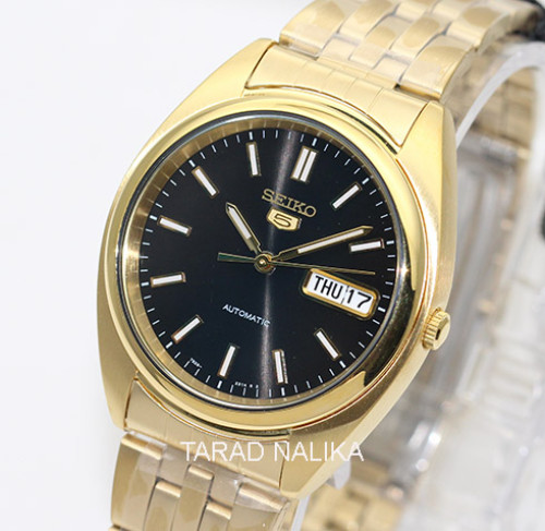 นาฬิกา SEIKO 5 Automatic SNXA14K เรือนทอง