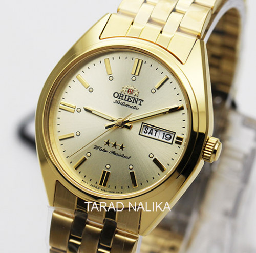 นาฬิกา Orient Three Star Automatic รุ่น ORRA-AB0E04G  เรือนทอง