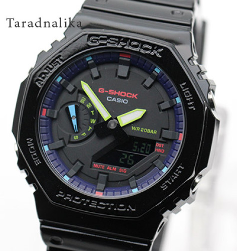 นาฬิกา CASIO G-Shock Carbon Core Guard GA-2100RGB-1ADR (ประกัน CMG)