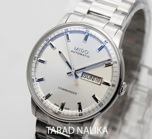 นาฬิกา MIDO Commander Datoday M021.430.11.031.00  sapphire dial 40 mm.