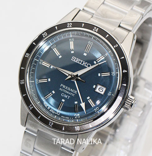 นาฬิกา SEIKO Presage Style 60's GMT automatic SSK009J1 