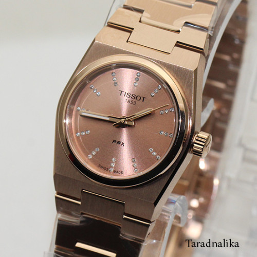 นาฬิกา TISSOT PRX  25mm. Swiss quartz Diamond Lady  T137.010.33.506.00   