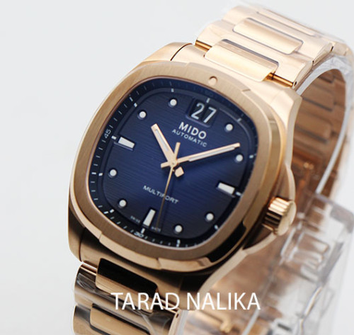 นาฬิกา MIDO MULTIFORT TV BIG DATE Automatic M049.526.33.041.00 pinkgold 40 มม.