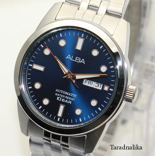 นาฬิกา ALBA MECHANICAL Blue Dial AL4659X1 42mm