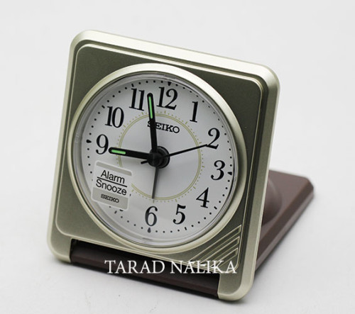SEIKO CLOCKS นาฬิกาปลุก แบบพกพา รุ่น QHT015F