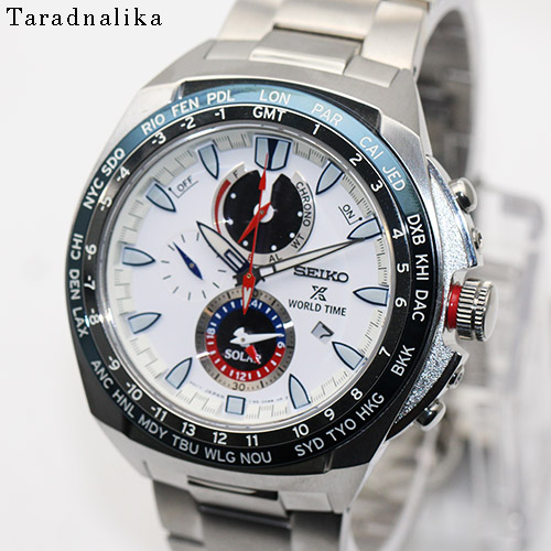 นาฬิกา SEIKO Solar Worldtime SSC485P1  