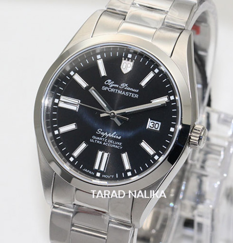 นาฬิกาข้อมือ  Olym Pianus sapphire sportmaster 89345G-658 