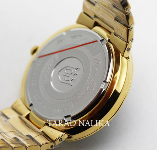 นาฬิกา Olym pianus sportmaster ควอทซ์ sapphire 890-09M-406E เรือนทอง หน้าปัดดำ 2