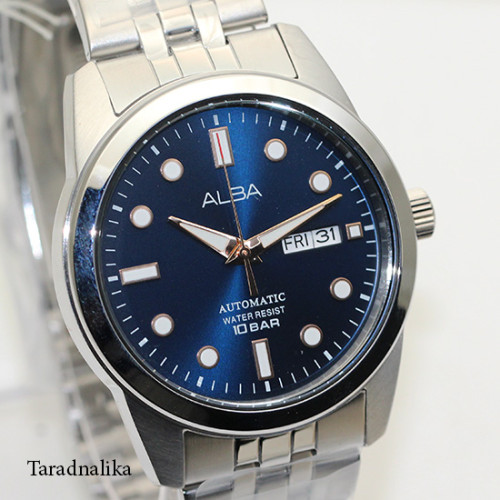นาฬิกา ALBA MECHANICAL Blue Dial AL4659X1 42mm 1